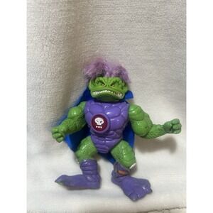 Vintage 1992 Ace Novelty Stone Protectors Zok Evil Leader Action Figure Cape